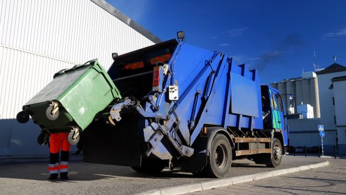 Business waste removal services in Rotherhithe office